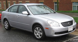 Roof Racks Kia Magentis vehicle image